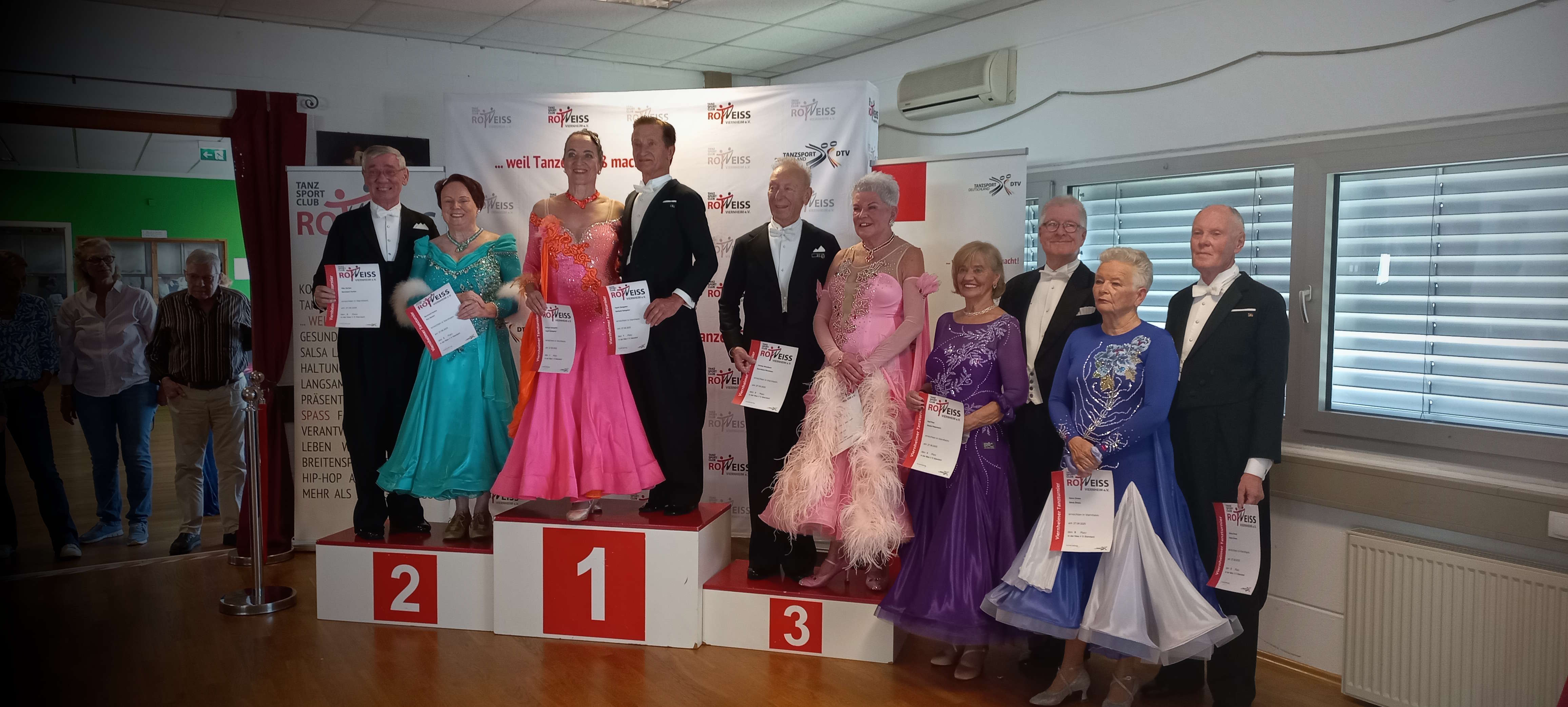 Ingrid und Gerhard 1. Platz Mannheim