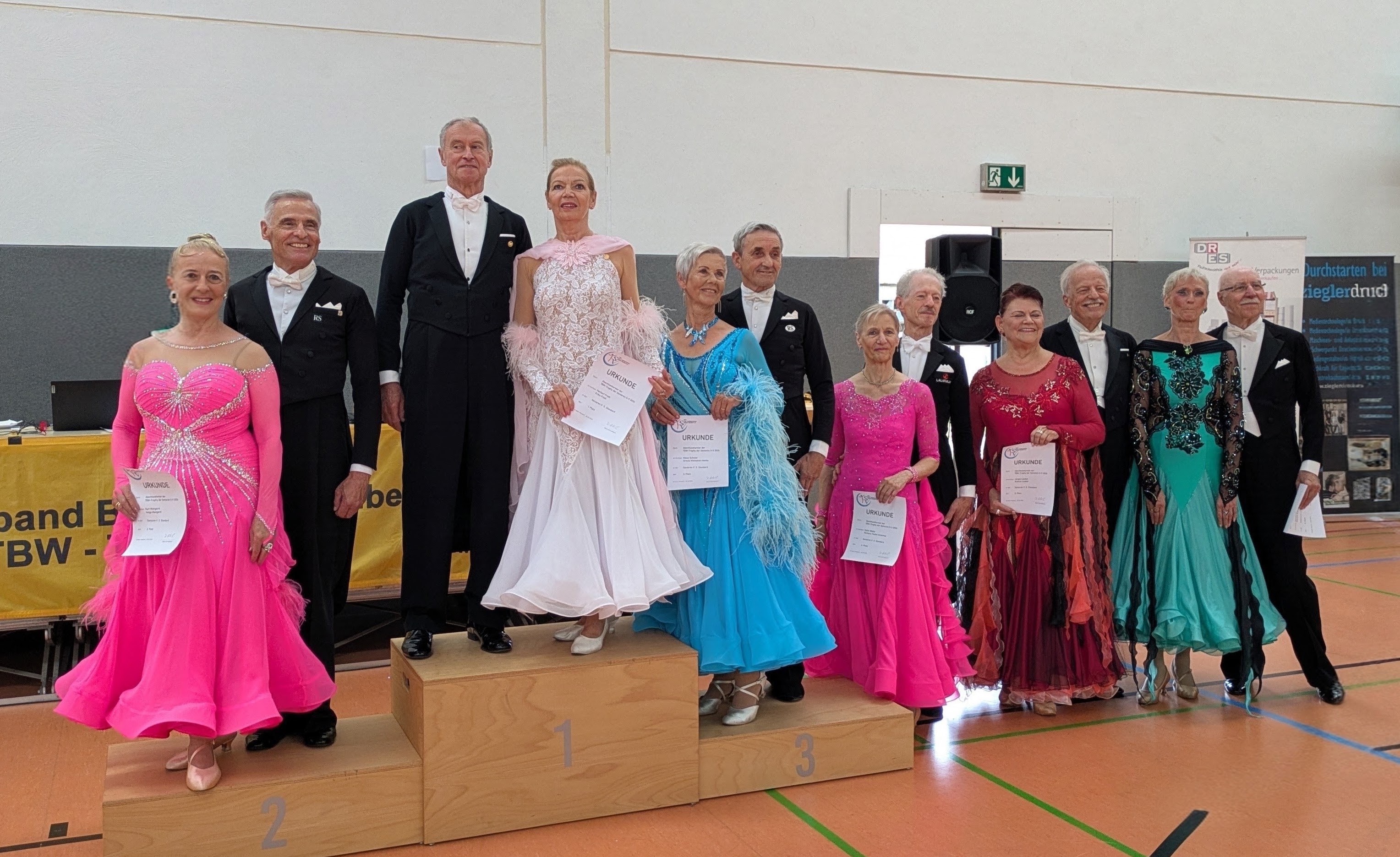 2. Platz Helga und Kurt